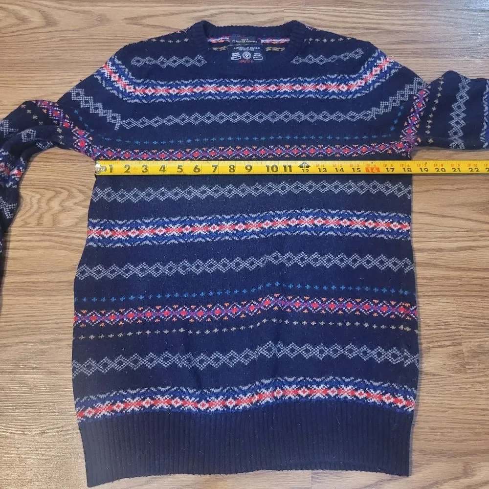 Fair Isle Style Knit Sweater from American Eagle
